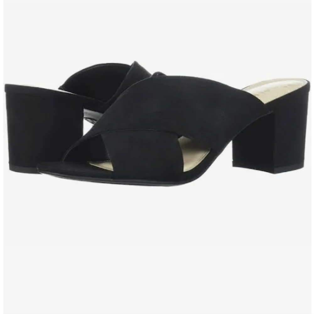 Circus by Sam Edelman Women block heels slide sandals shoes sz 7M